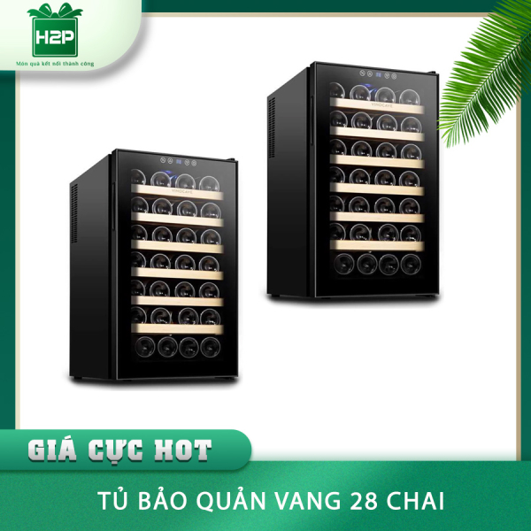 TỦ BẢO QUẢN RƯỢU VANG 28 CHAI TBQR-06